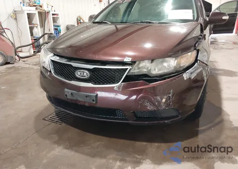2010 Kia Forte Ex из США, поврежденный, VIN KNAFU4A26A5855308